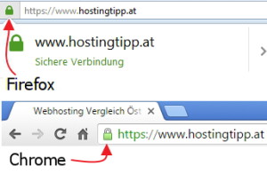 HTTPS im Browser erkennen